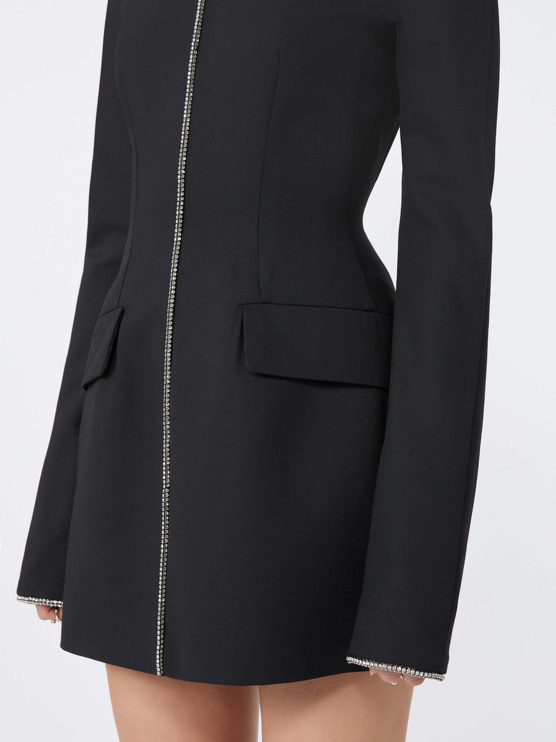 TEFRITE01 Short stretch wool-blend dress - KLEPSYDRA CAPSULE - 6