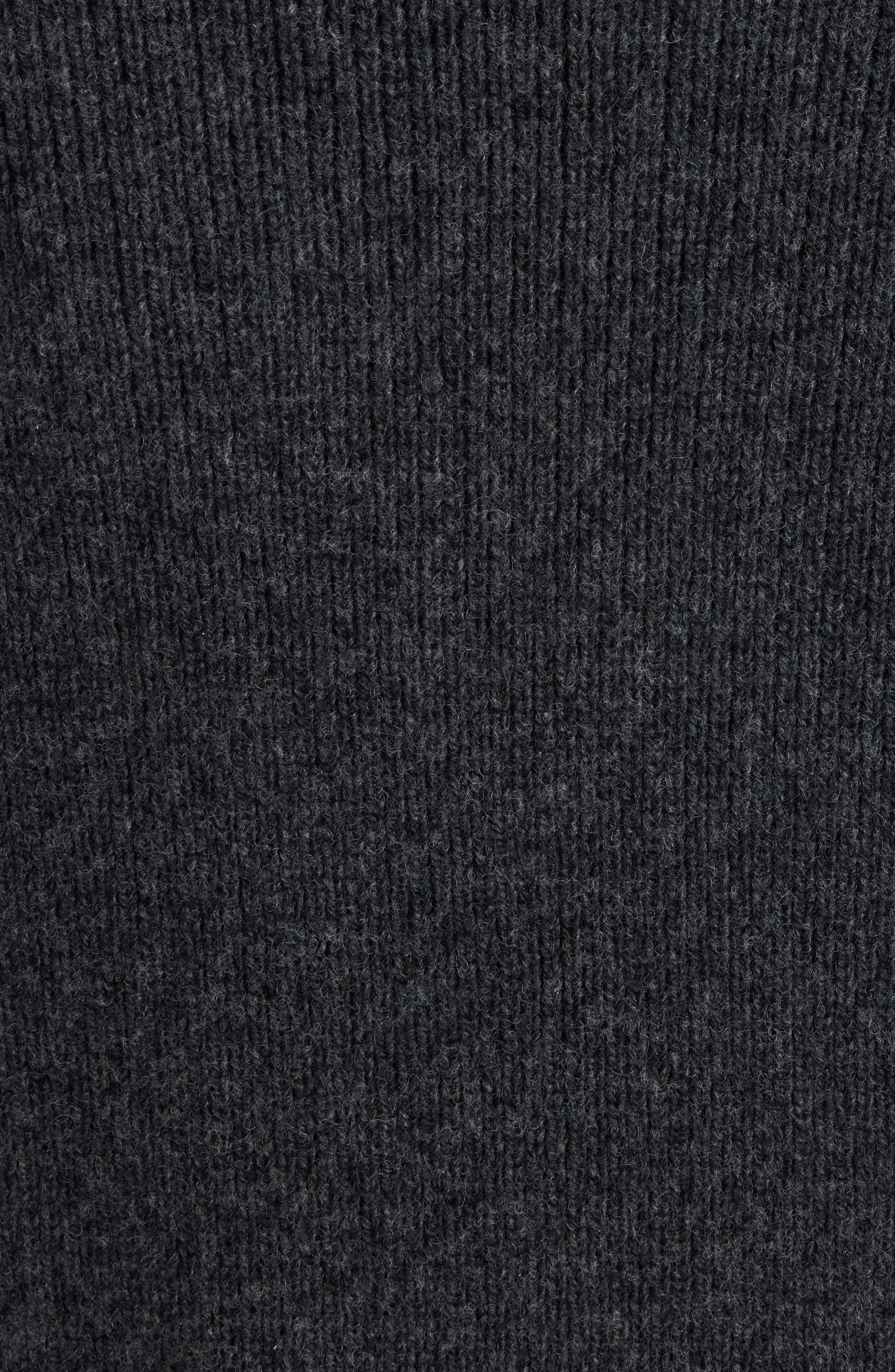 Jacquemus La Maille Pallone Virgin Wool & Cashmere Turtleneck Sweater in Dark Grey at Nordstrom - 6