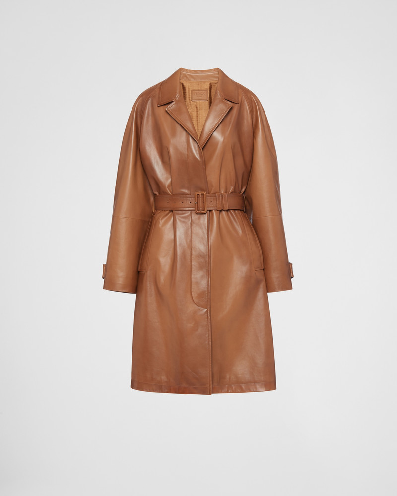 Nappa leather coat 1
