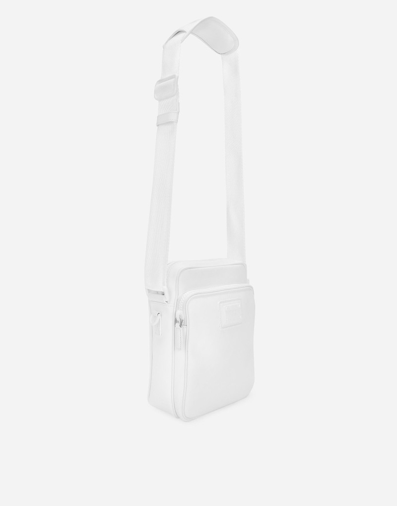 Faux leather crossbody bag BLANCO DOLCE&GABBANA 6