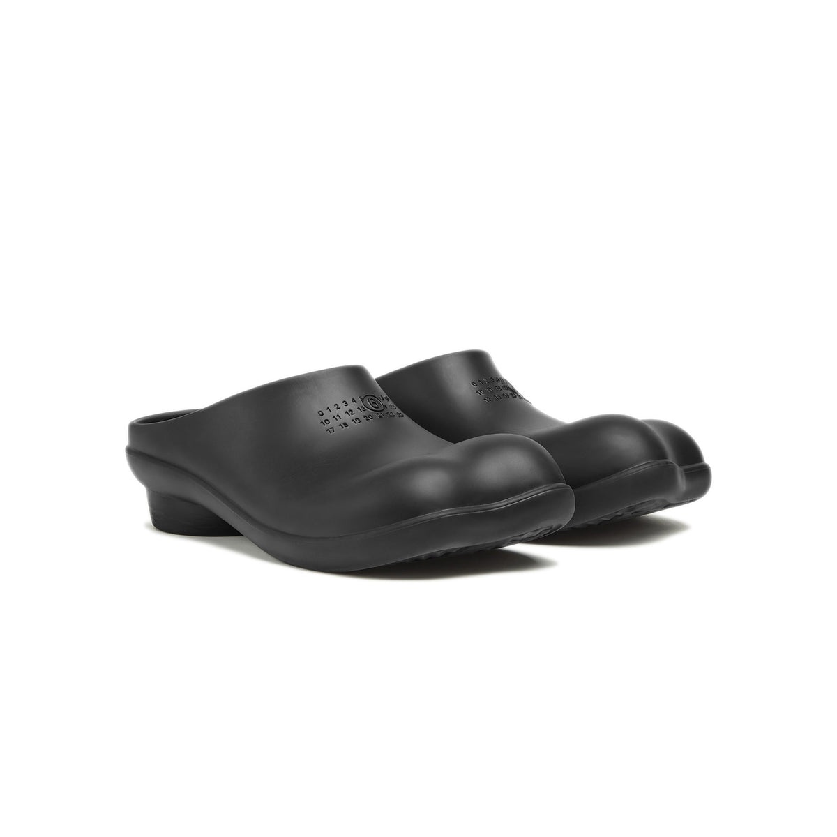MM6 Maison Margiela ANATOMIC CLOG SLIPPERS (BLACK) | tons