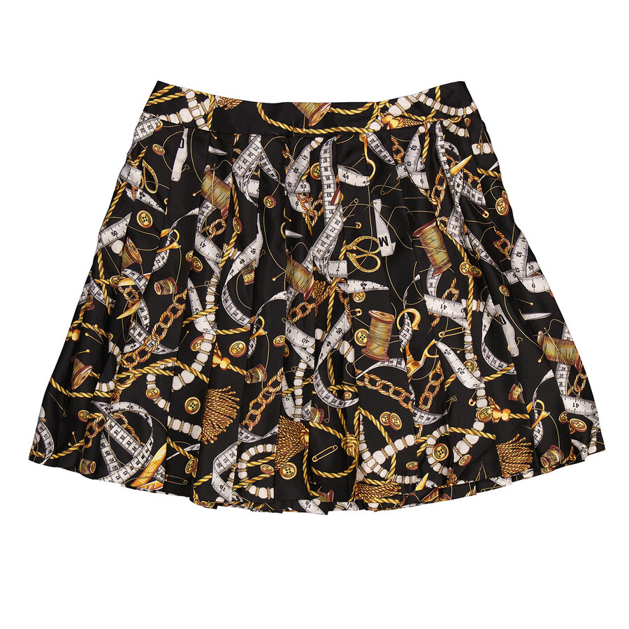 Moschino Allover Sartorial Pleated Skirt - 7