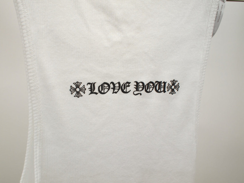 Chrome Hearts Chrome Hearts Love You Tank Top outlook