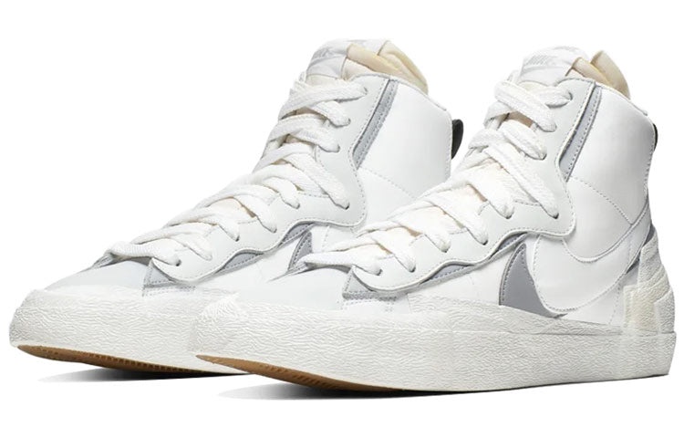 Nike sacai x Blazer Mid 'White Grey' BV0072-100 - 3