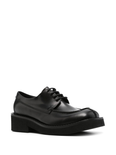 MM6 Maison Margiela 50mm leather derby shoes outlook