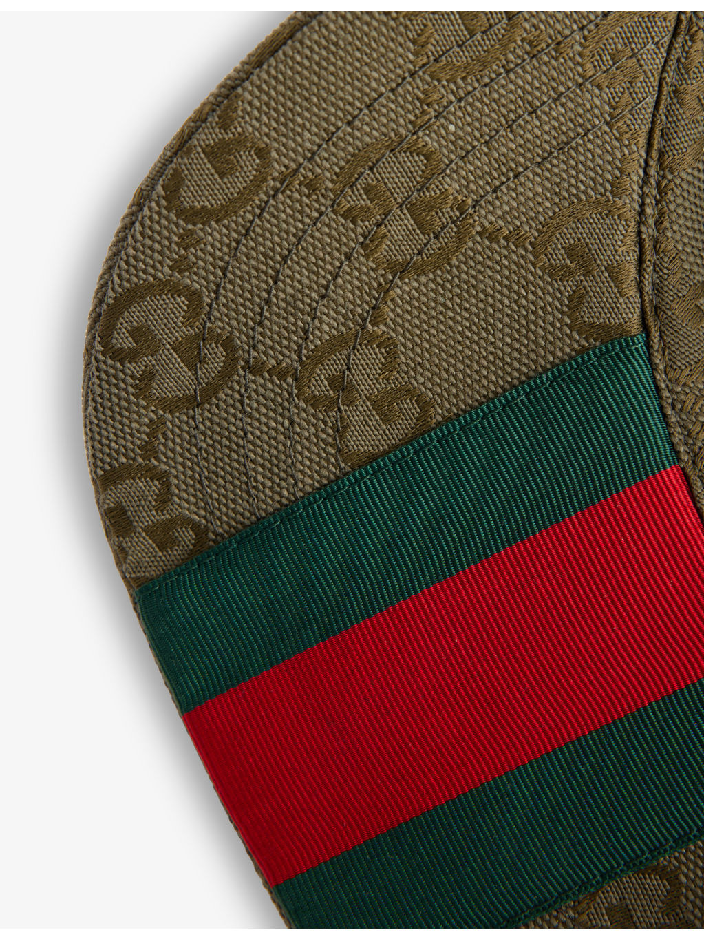 GG Monogram-Print Canvas Cap - 5
