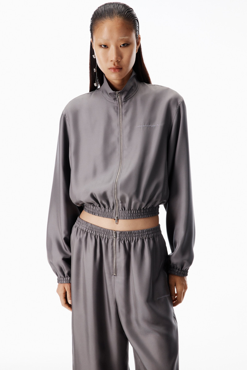 Alexander Wang Cropped Track Jacket outlook