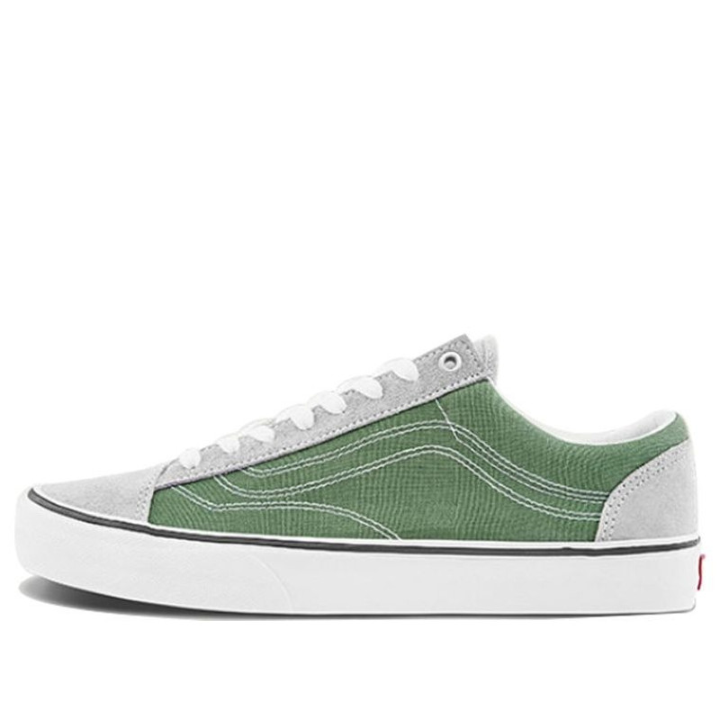 Vans Style 36 Retro Low Top Casual Skate Shoes Unisex 'Green Khaki' VN0A3DZ3T0X - 1