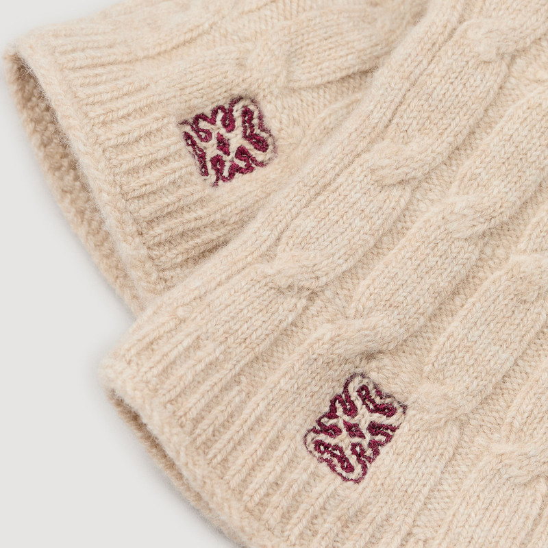 CABLE KNIT GLOVES 3