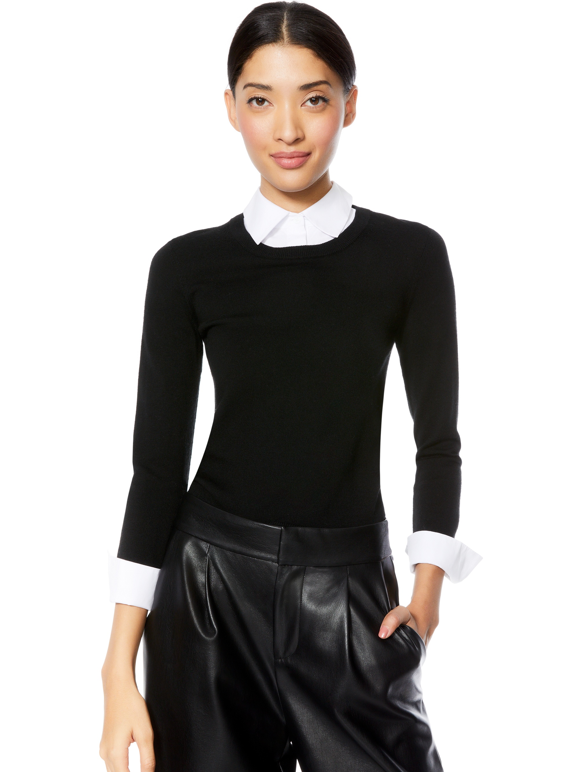 PORLA COLLARED SWEATER - 2