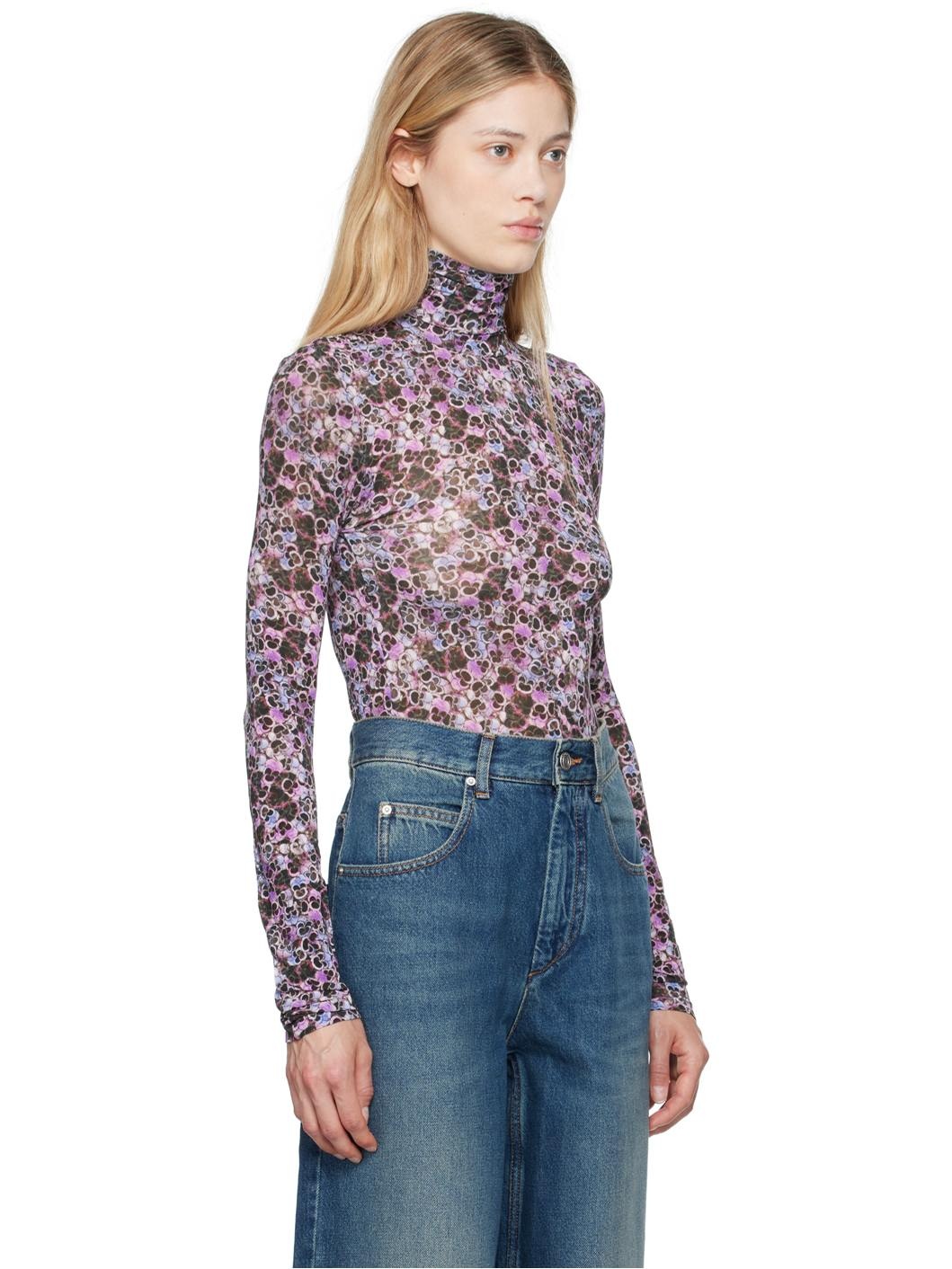 Purple Joyela Turtleneck - 2