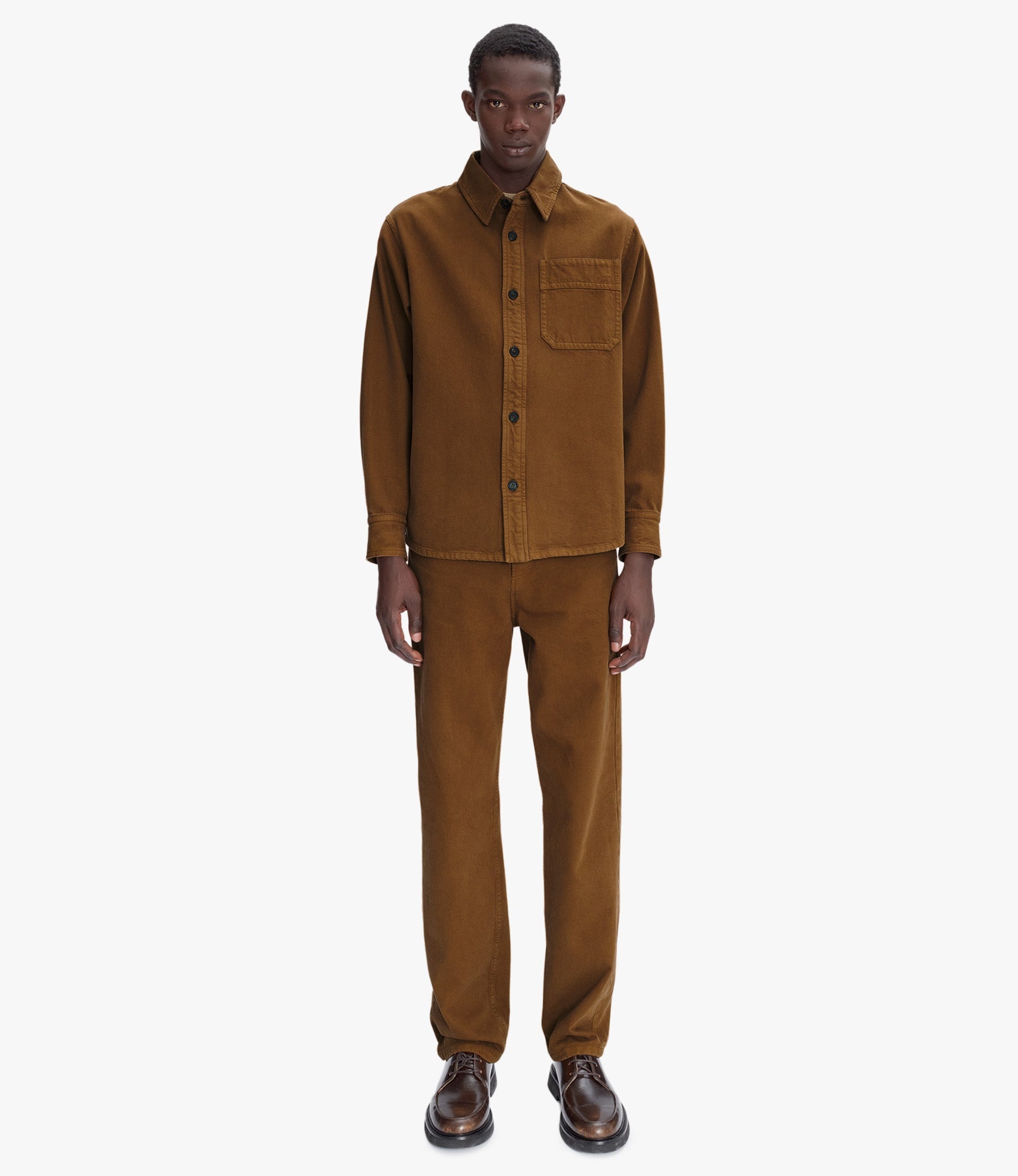 BASILE BRODÉE POITRINE OVERSHIRT - 4