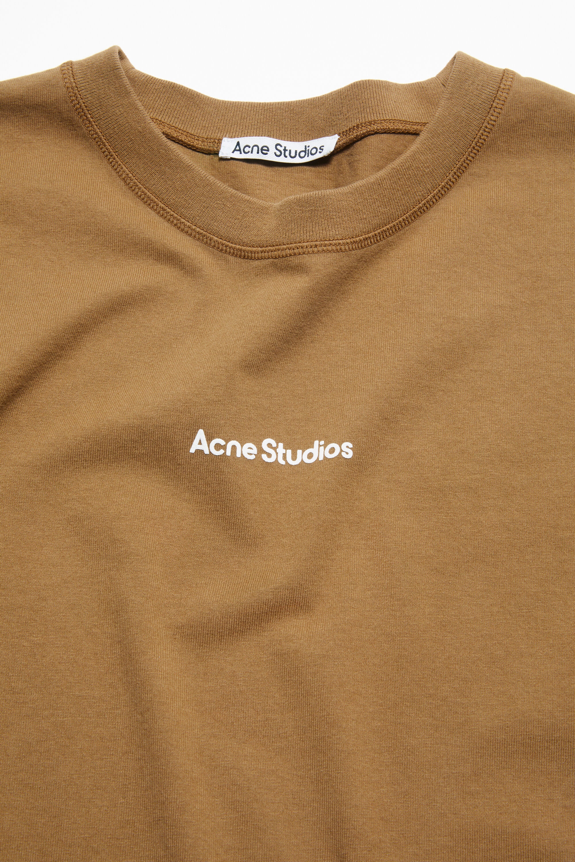 T-shirt stamp logo - Mud beige - 5