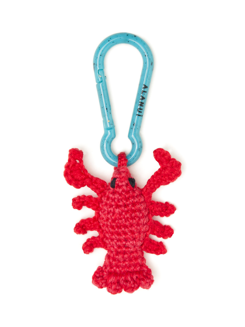 Handmade Lobster Crochet Key Holder 1