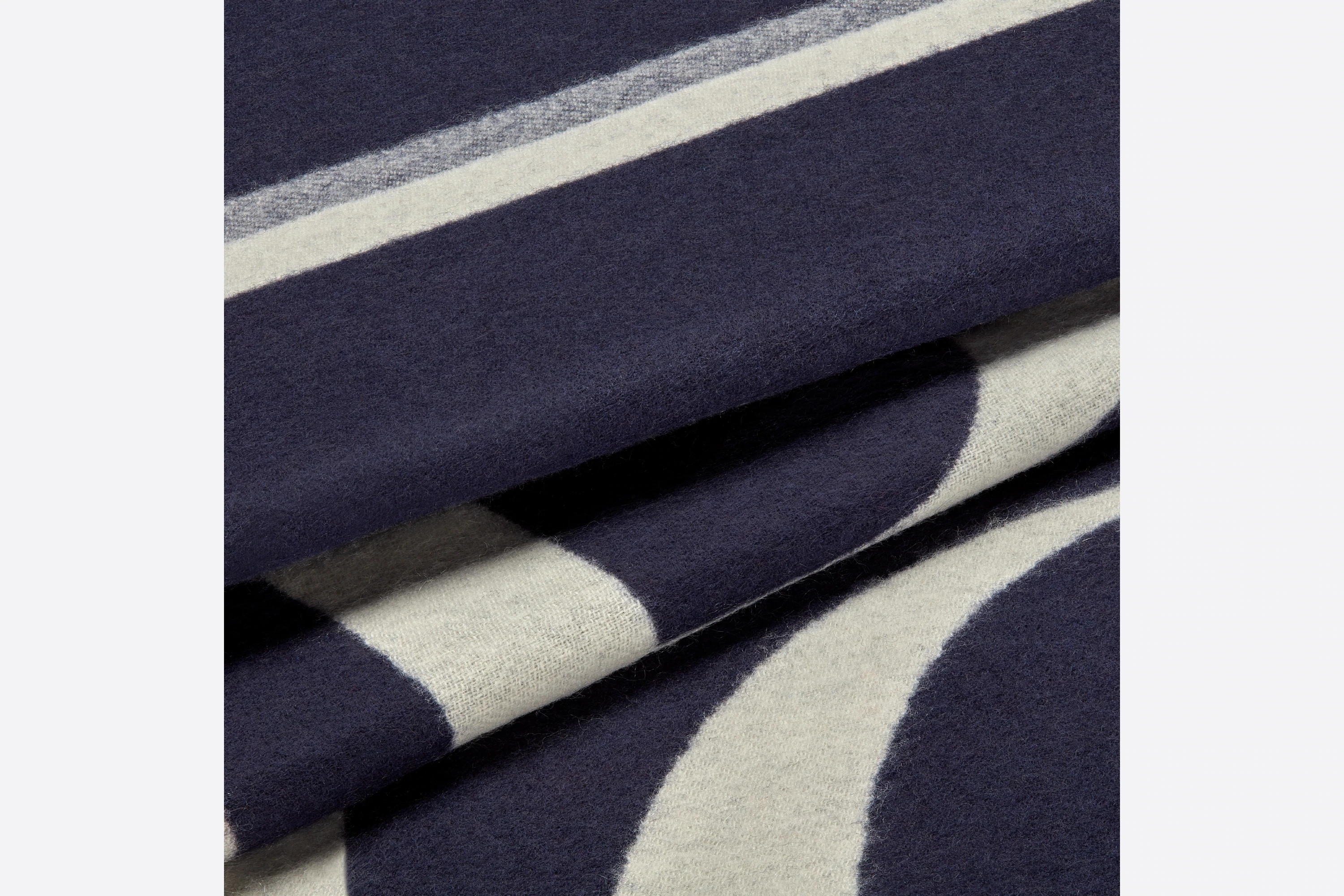 Blanket with 'DIOR' Band - 4