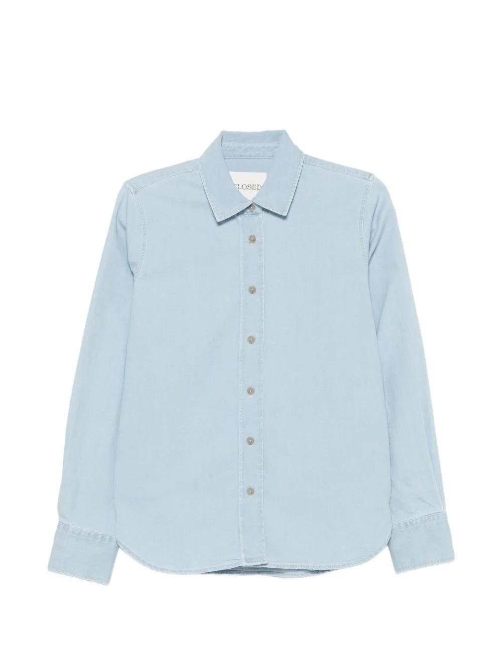 long-sleeve button-down shirt - 1