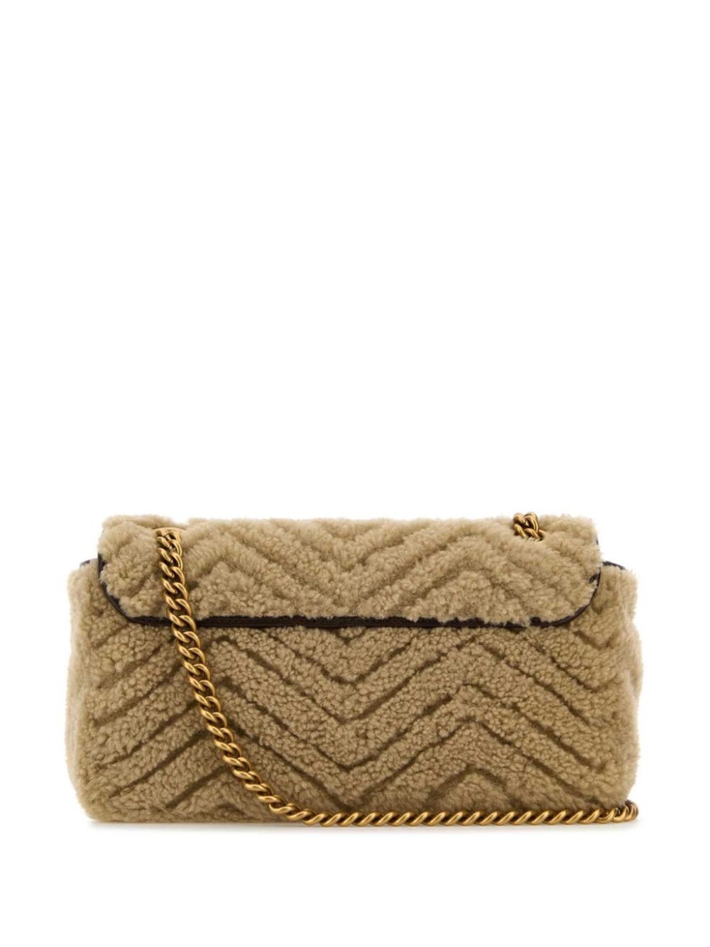 small shearling Marmont shoulder bag - 2