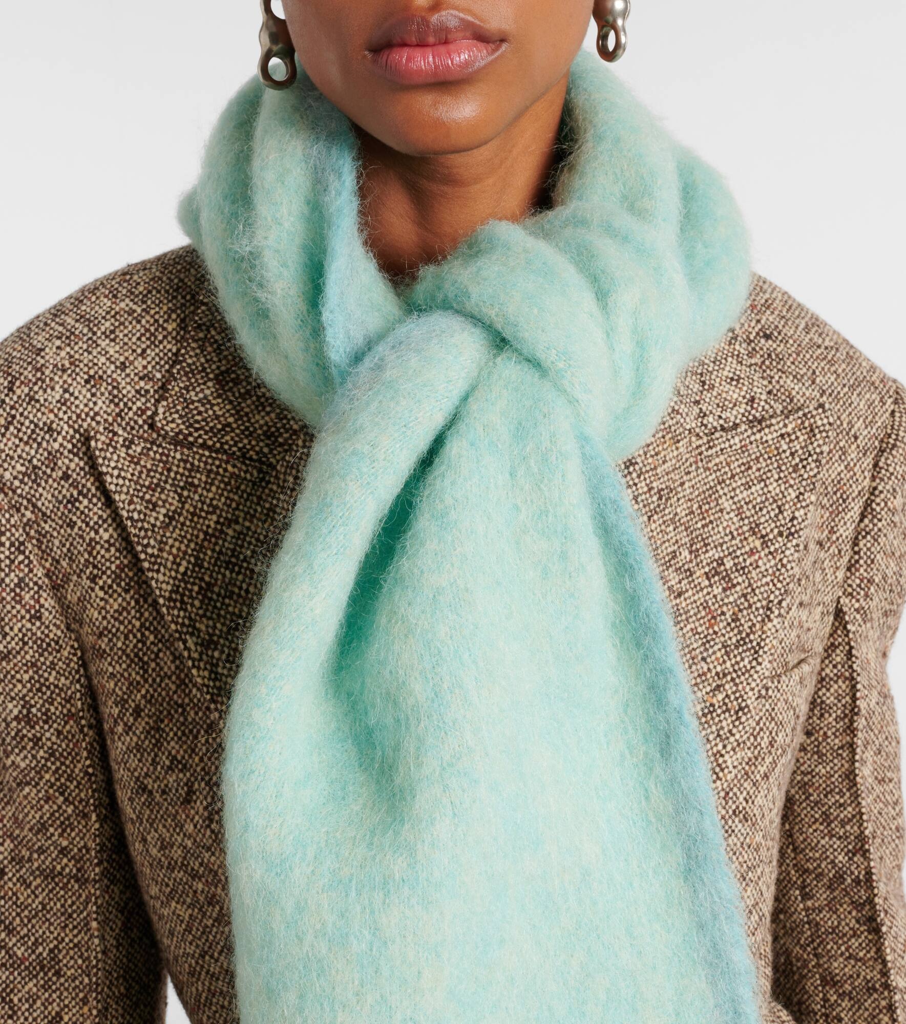 Vally wool-blend scarf - 2