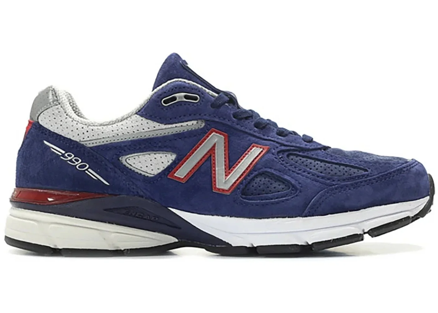New Balance 990v4 Navy Red - 1