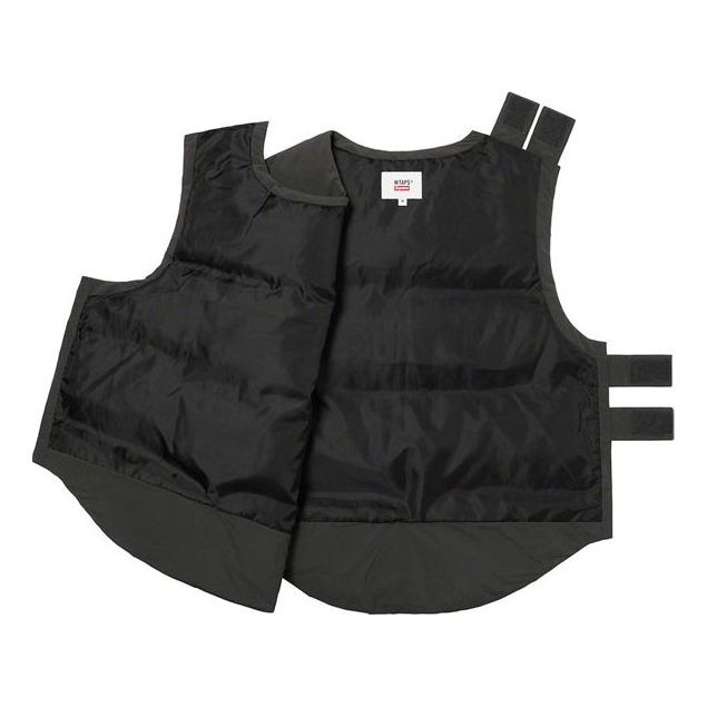 Supreme x WTAPS Tactical Down Vest 'Black White' SUP-FW21-342 - 3