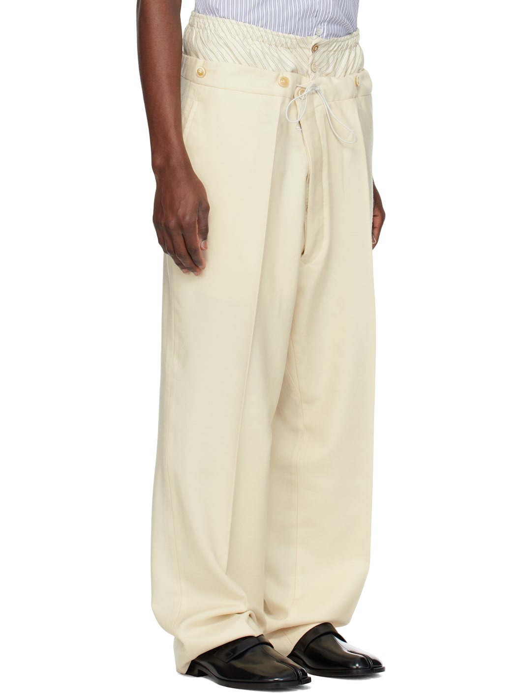 Off-White Layered Trousers - 2