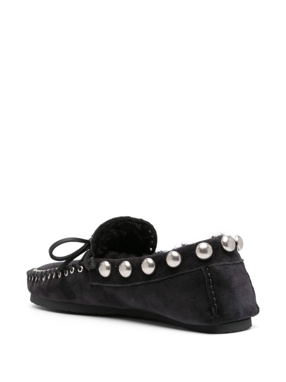 shearling loafers - 3
