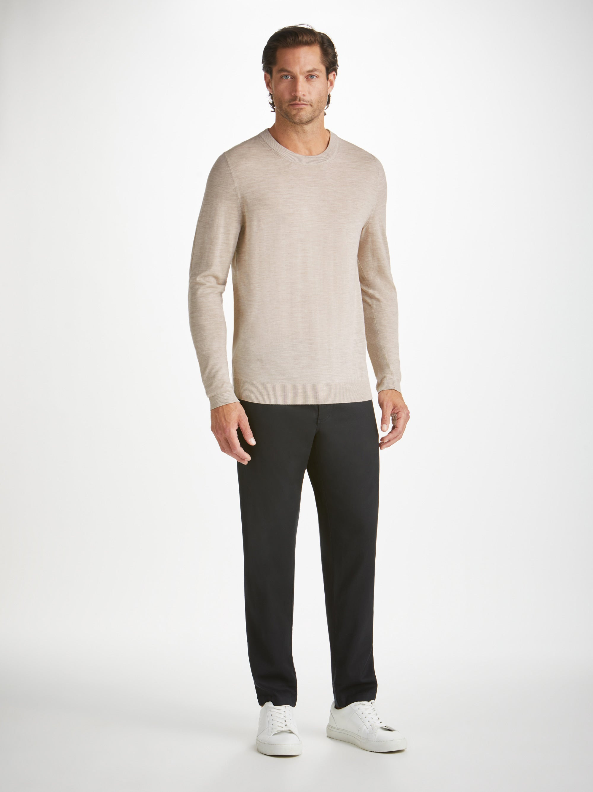 Men's Sweater Orson Merino Wool Oat - 3