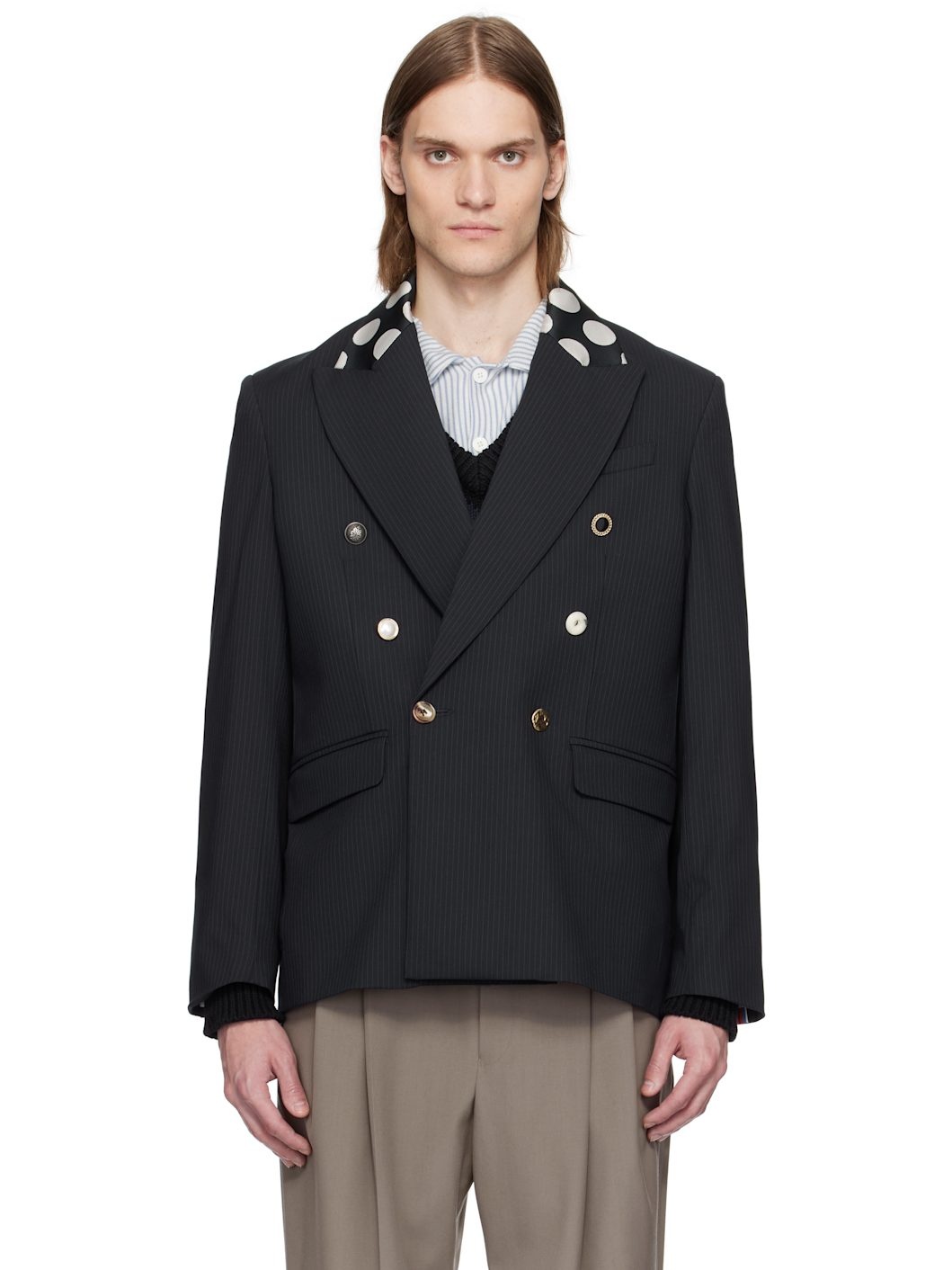 Navy Edinburgh Blazer - 1