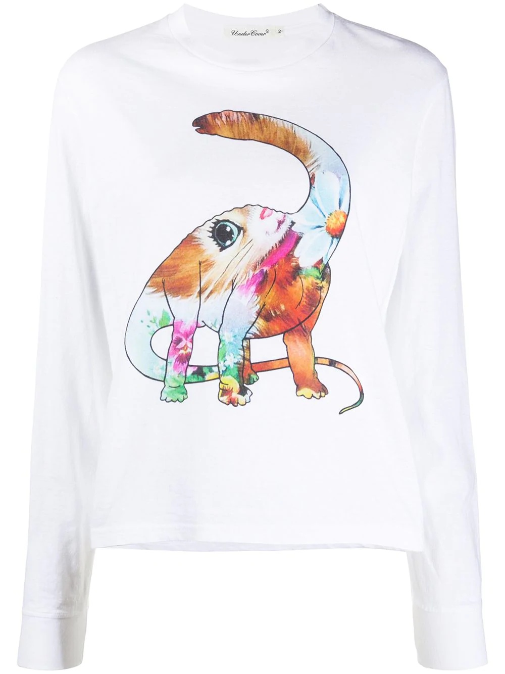 dinosaur long-sleeve t-shirt - 1