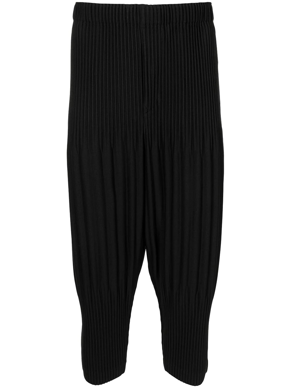 tapered pleated trousers - 1