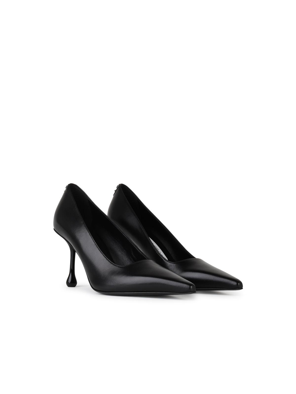 Jimmy Choo 'Ixia' Black Leather Pumps Woman - 2