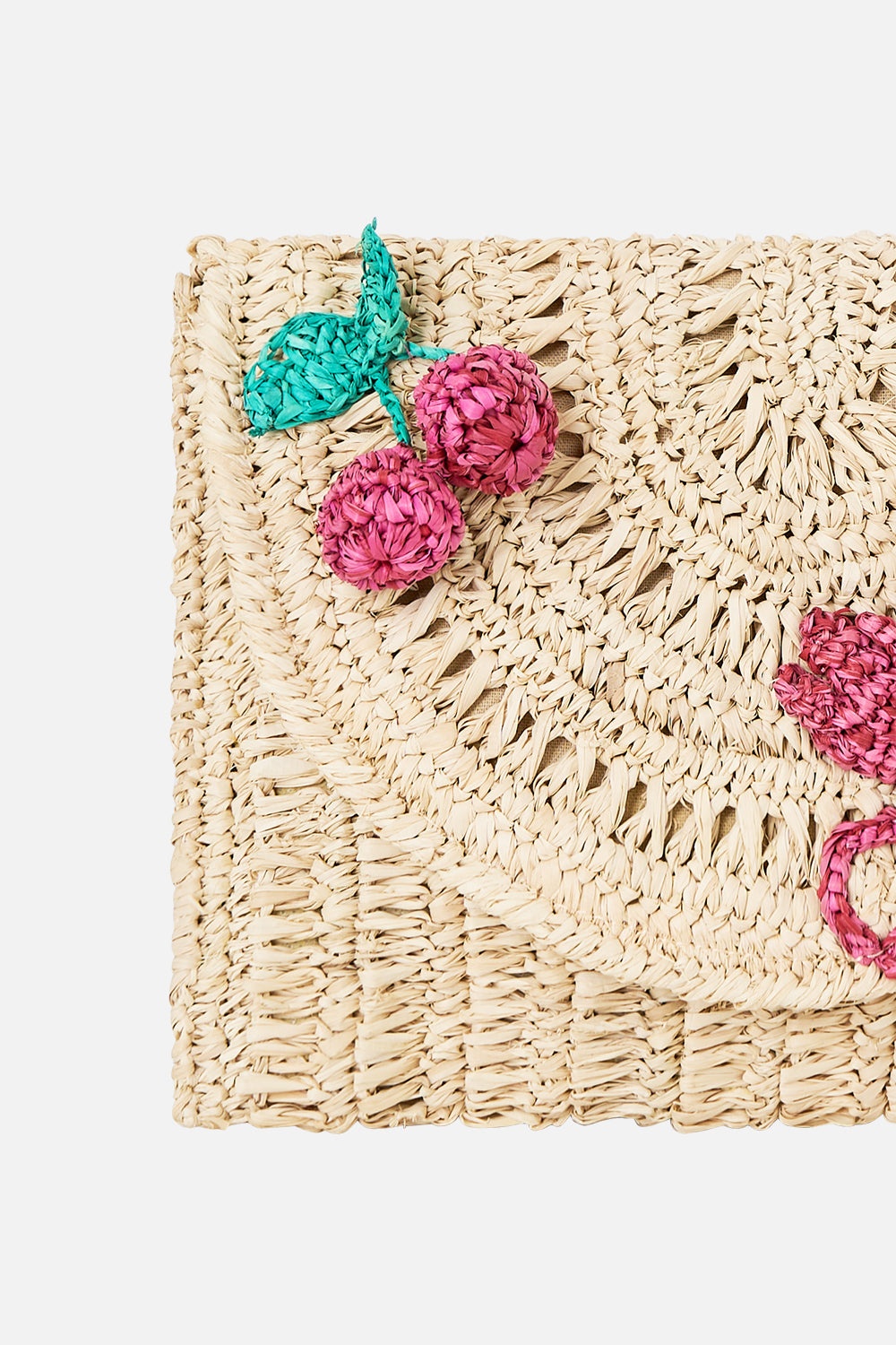 RAFFIA CLUTCH - 2