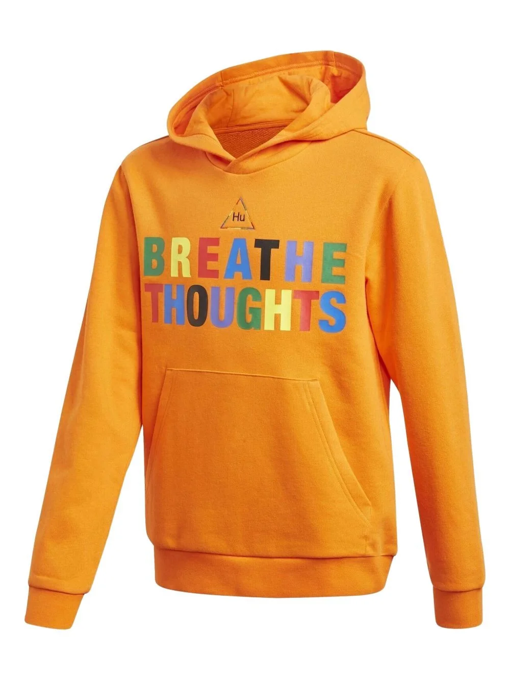 rainbow-logo hooded sweatshirt - 1