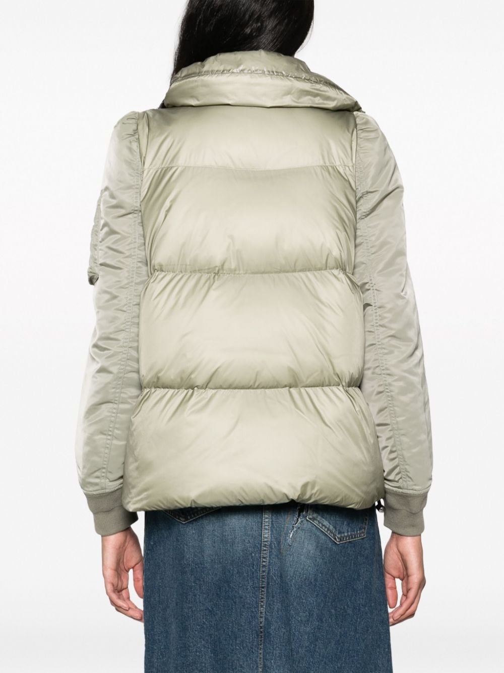 high-neck padded jacket - 4