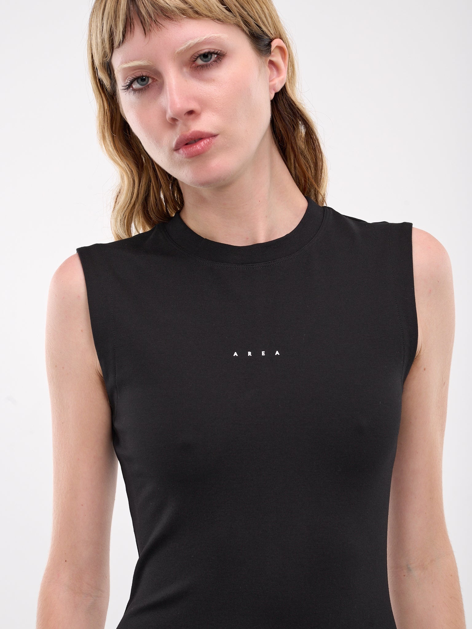 Handprint Sleeveless Mini Dress - 4