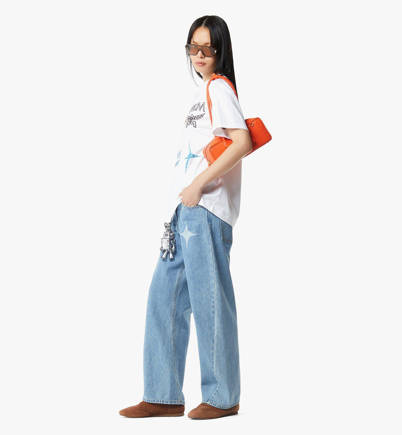 MCM Aren Shoulder Bag in Maxi Monogram Leather outlook