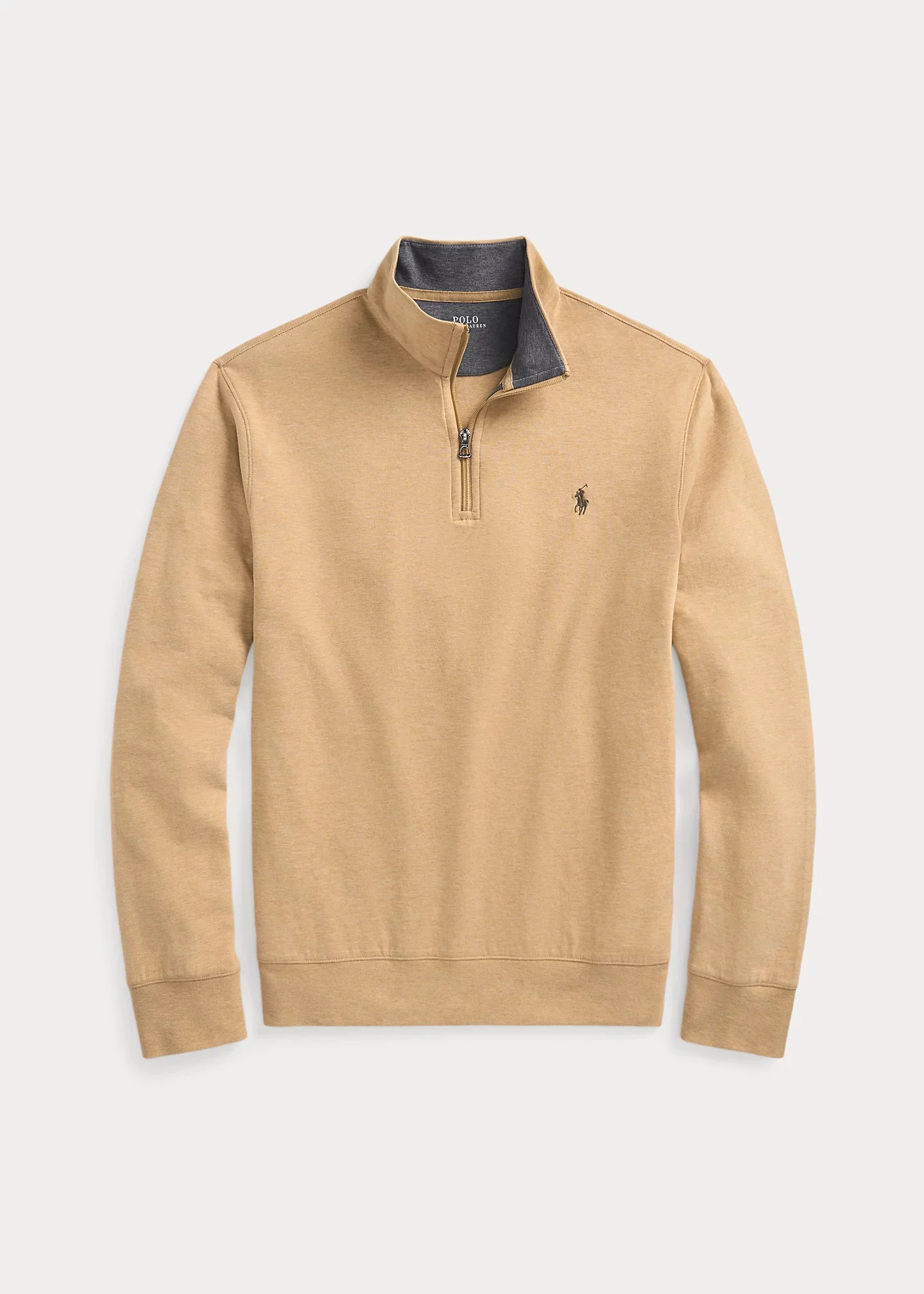 Luxury Jersey Quarter-Zip Pullover - 1