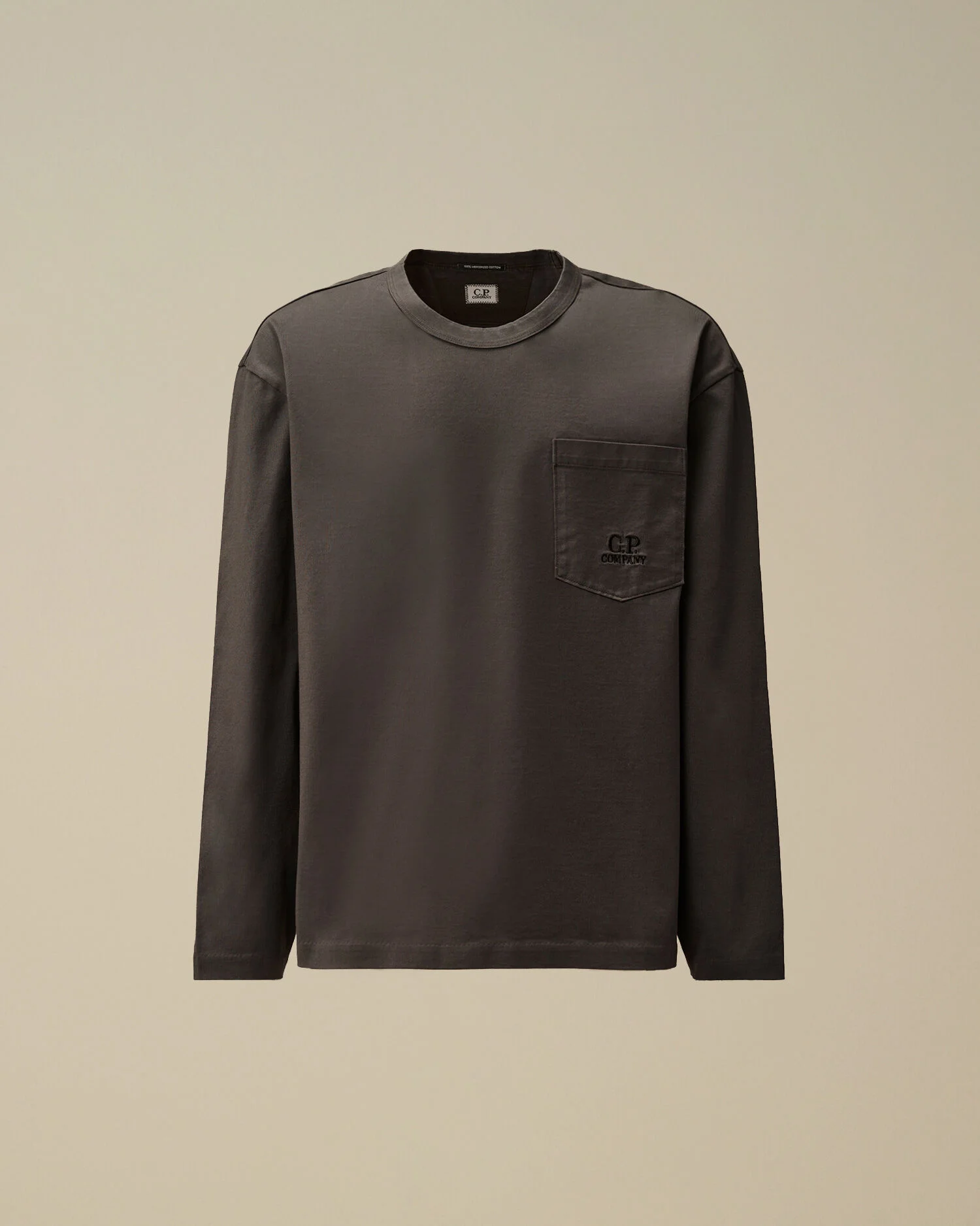 Mercerized 30/2 Jersey Twisted Long Sleeve T-Shirt - 1