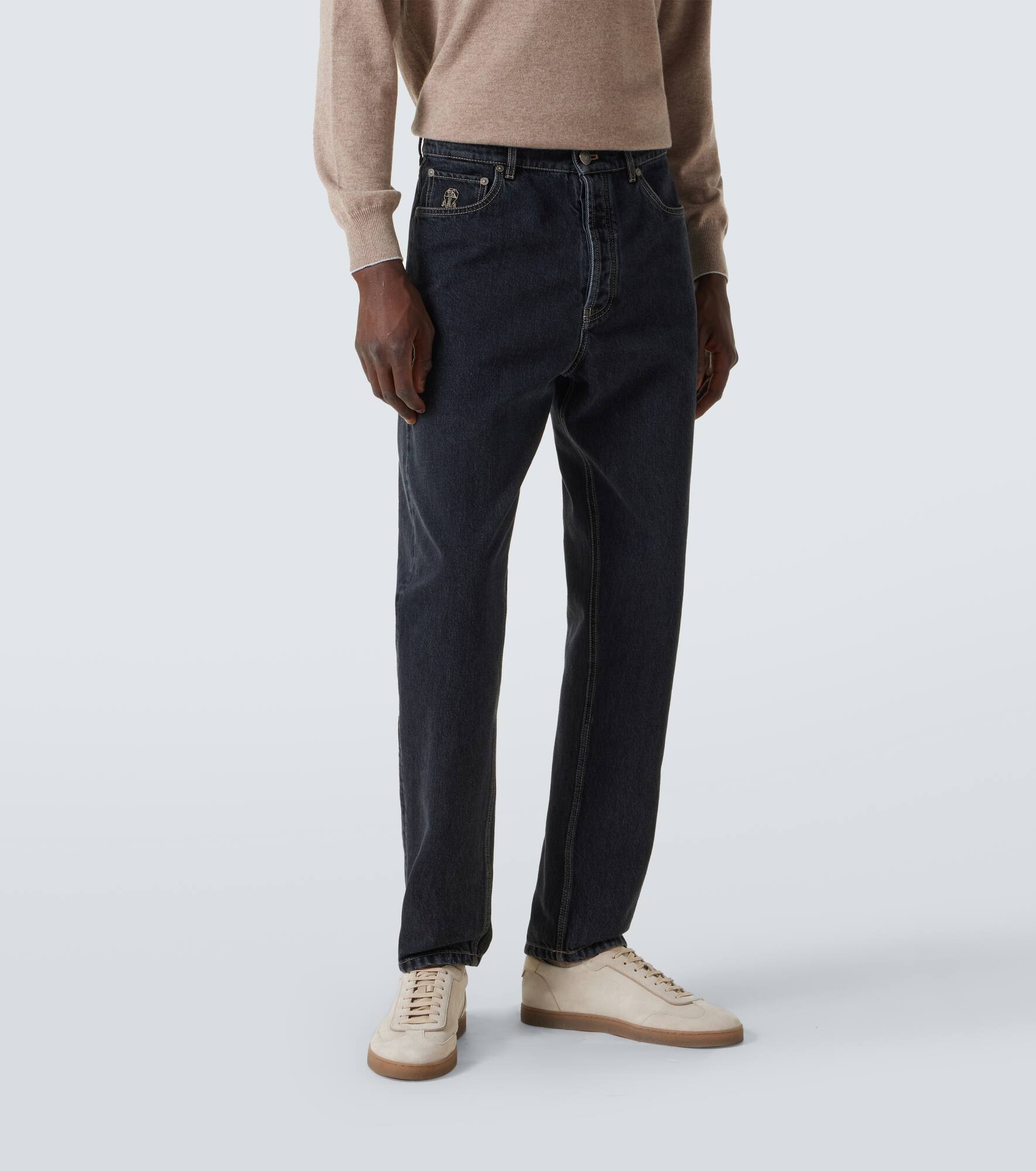 Mid-rise slim jeans - 3