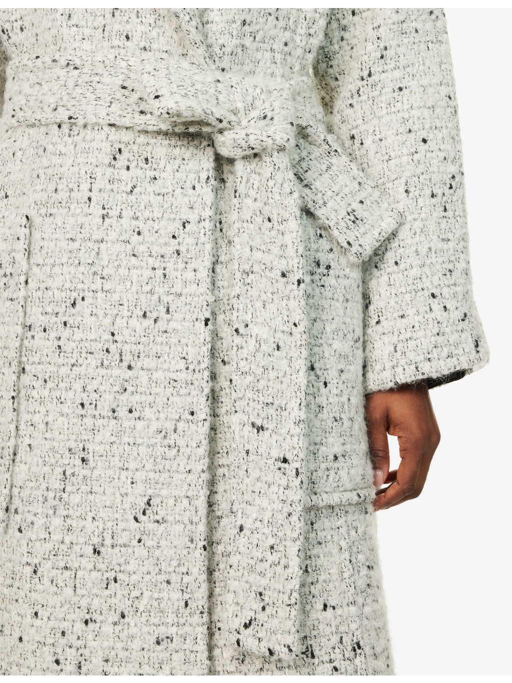 Cupola Belted Knitted Coat - 5