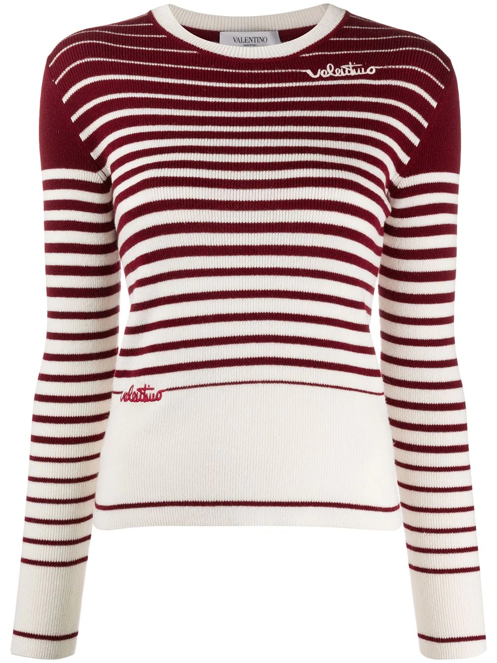 degradé stripes jumper - 1