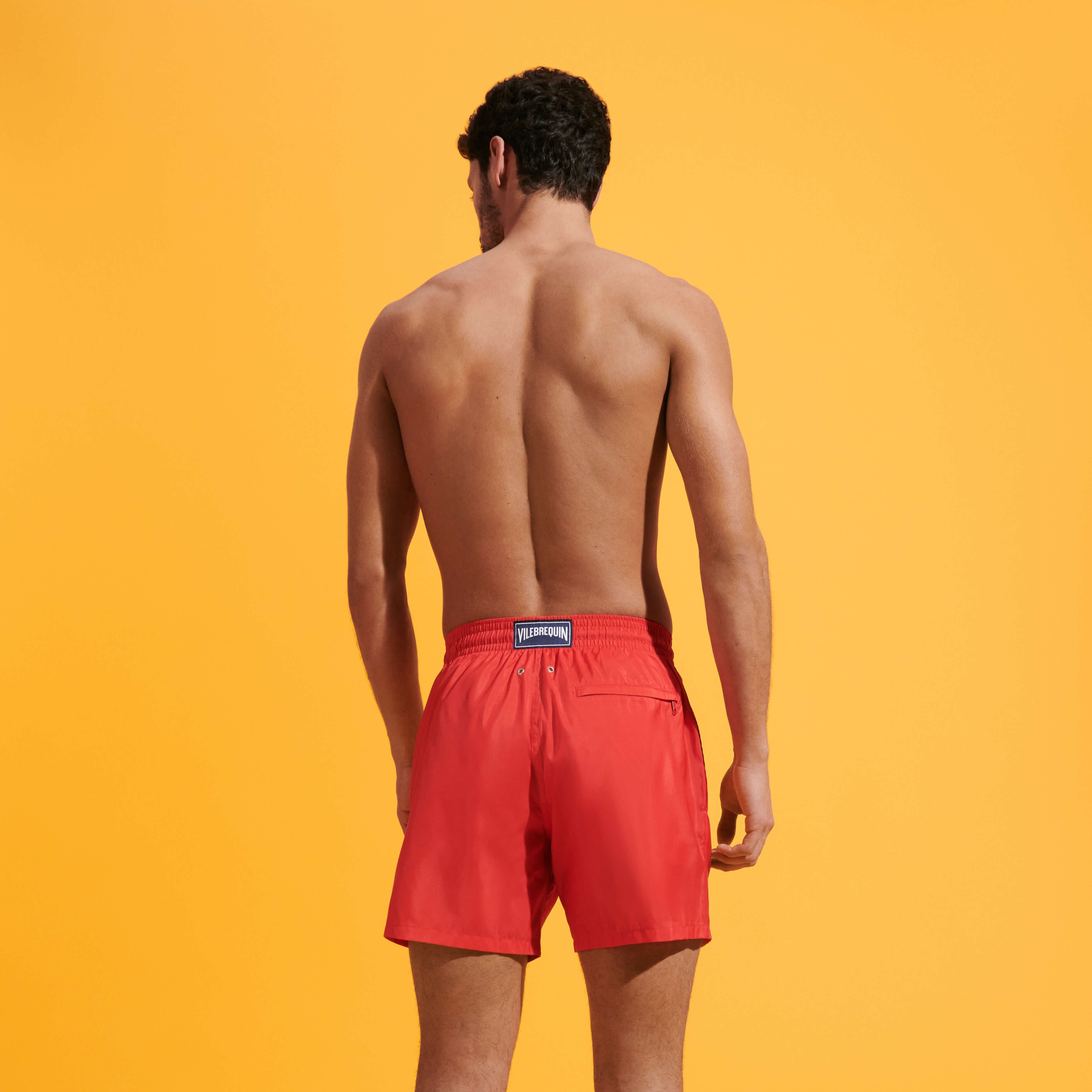 Men Swim Trunks Ultra-light and packable Solid - 4