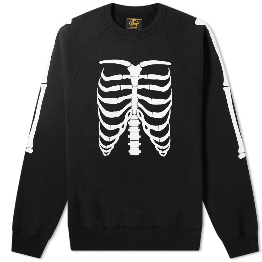 The Real McCoy's Buco Loopwheel Bones Crew Sweat - 1