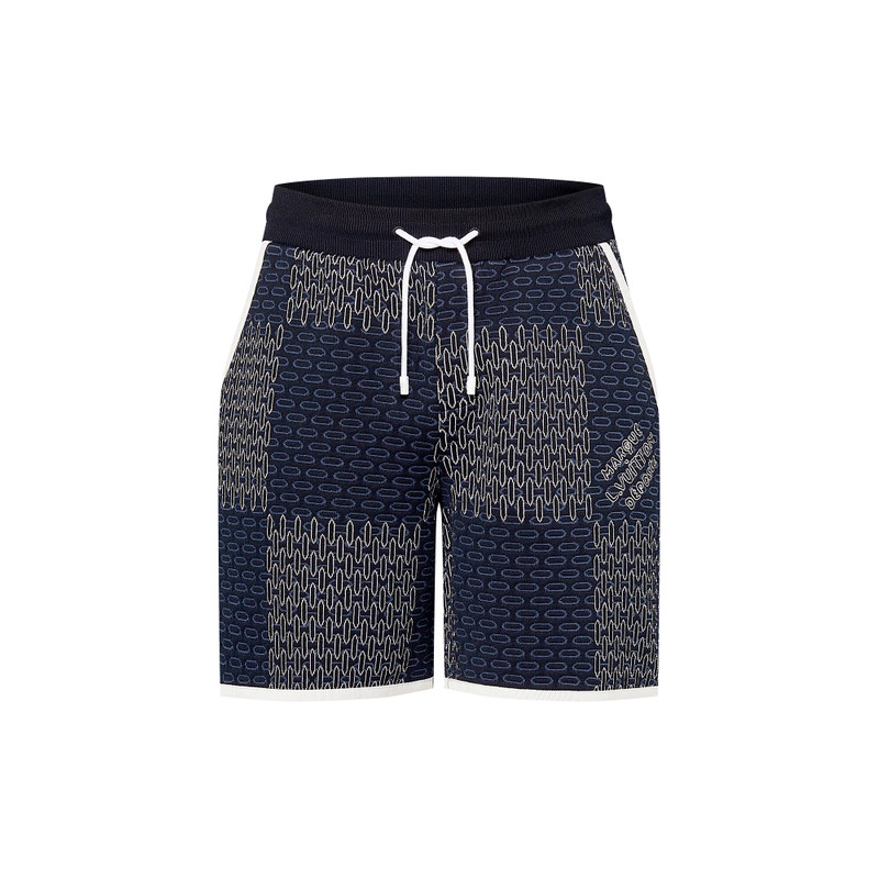 Damier Quilted Cotton Shorts 1