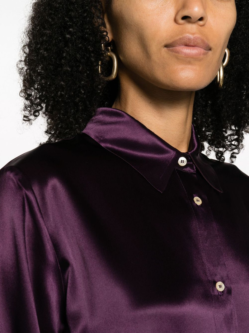 satin-finish long-sleeve shirt 5