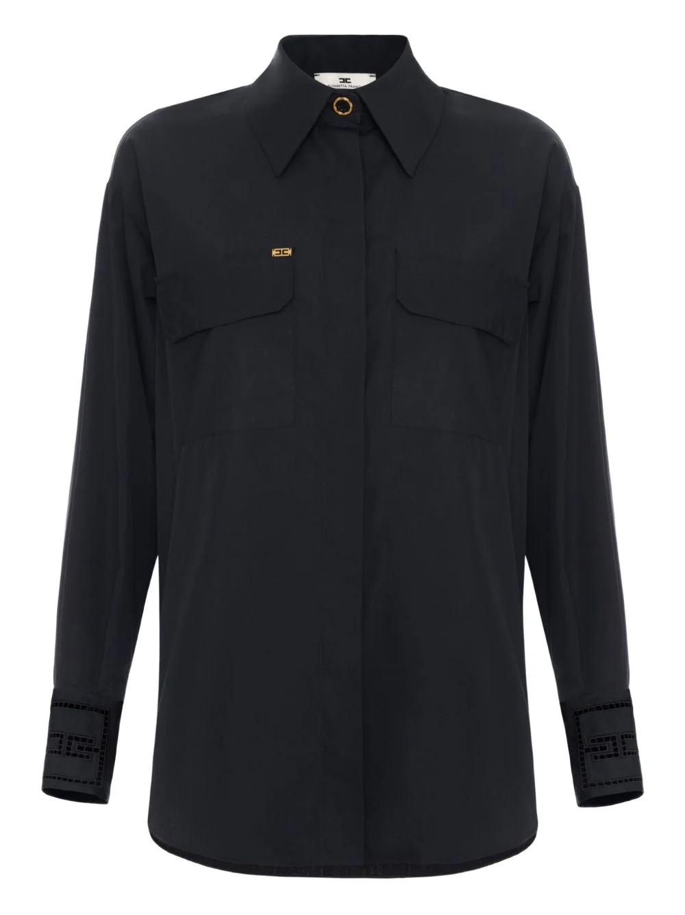 broderie-anglaise shirt - 1