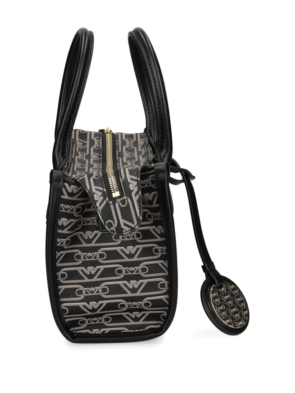 monogram-patterned mini bag - 3