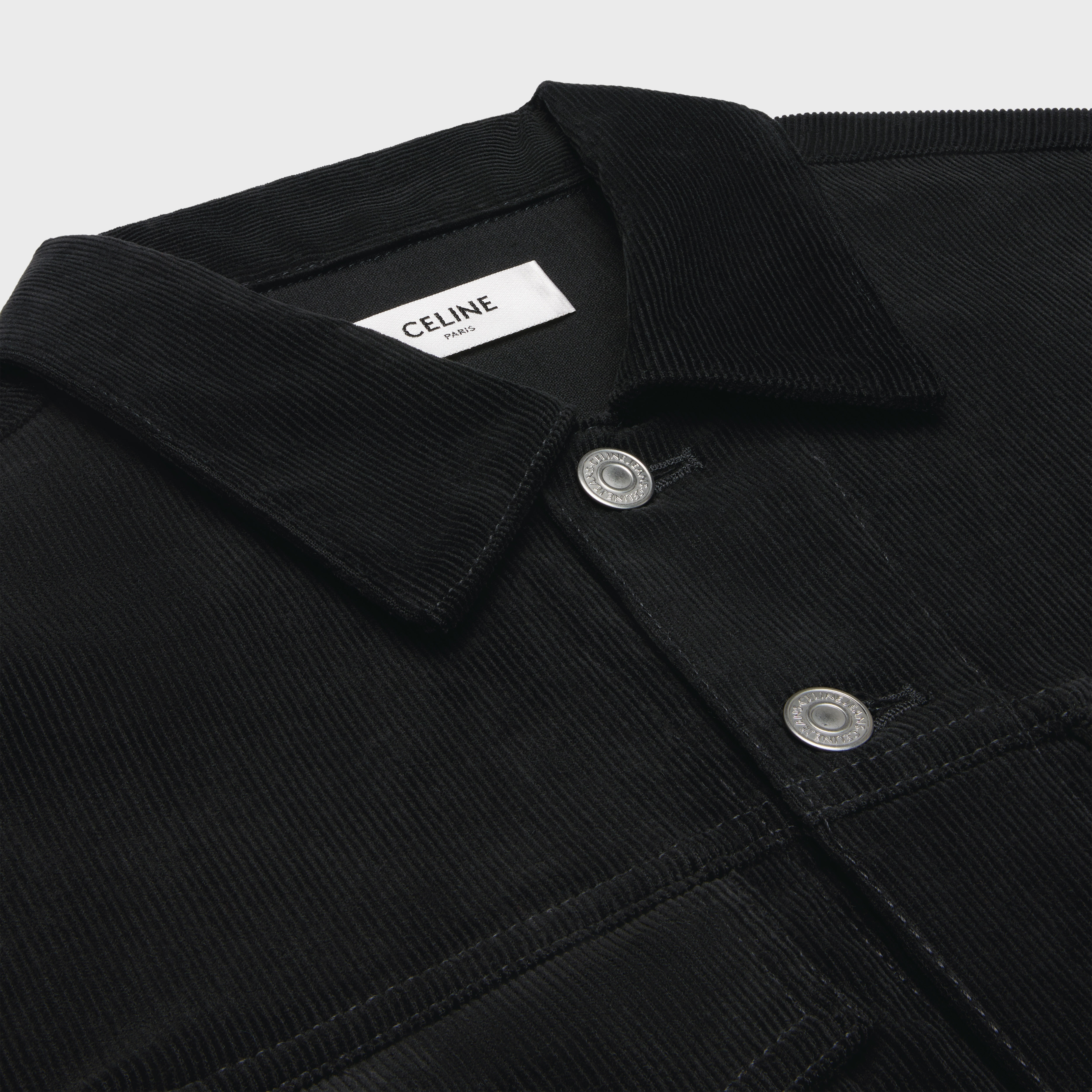 celine trucker jacket in corduroy - 3