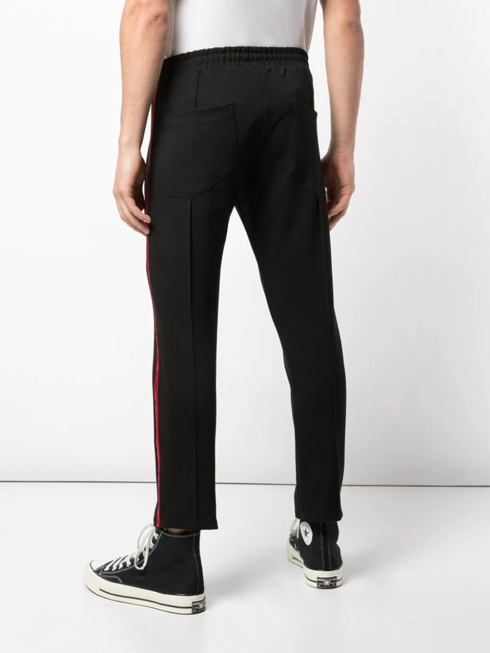 elasticated waist trousers - 4