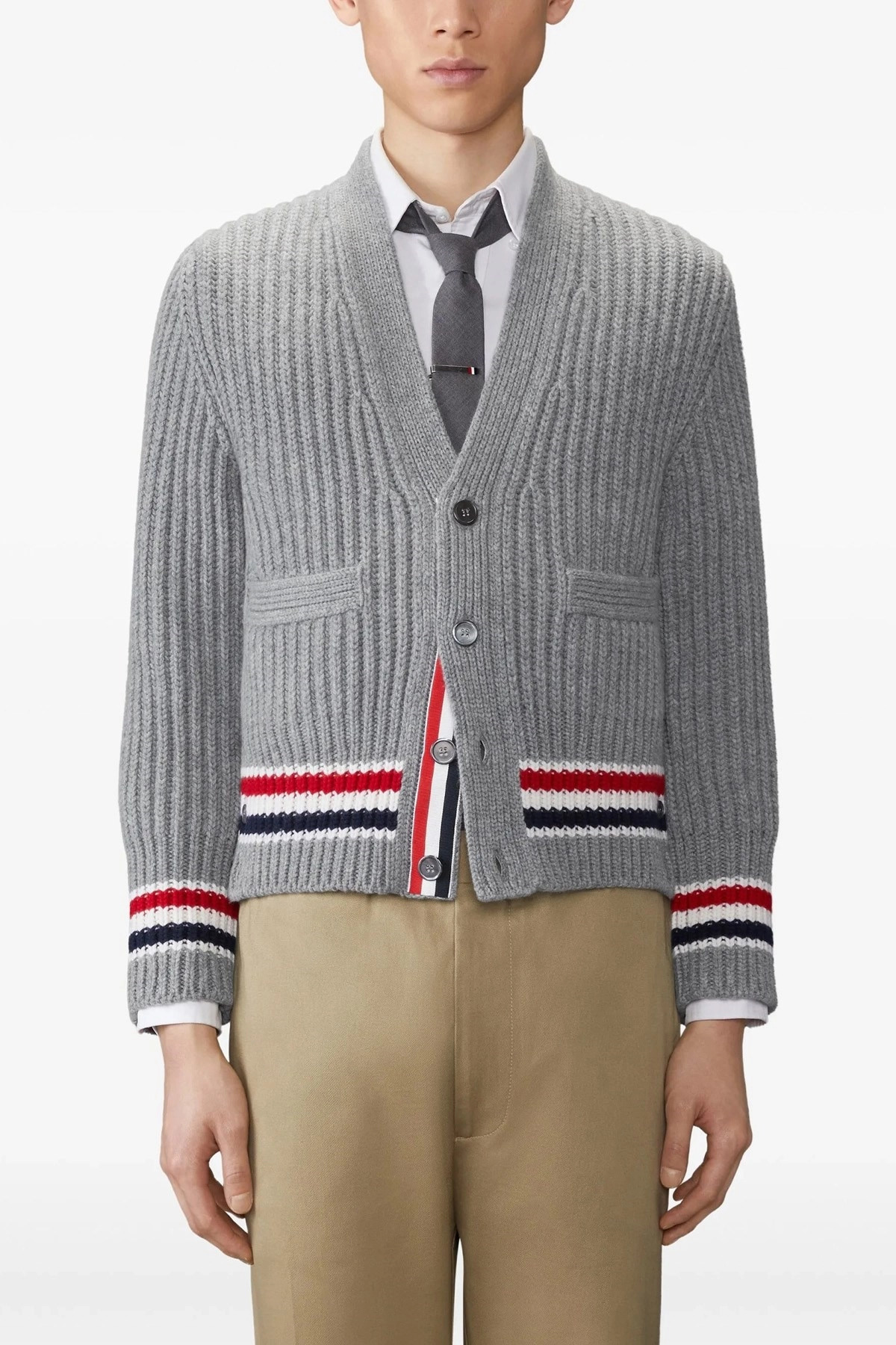 RWB tape cardigan - 2